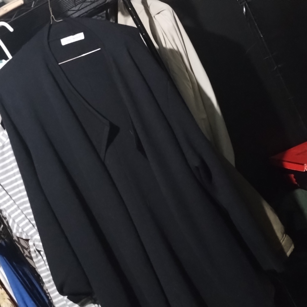 Black long sweater